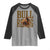 Bull Riding Cowboy Western Texas Rodeo Life Raglan Shirt - Wonder Print Shop