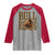 Bull Riding Cowboy Western Texas Rodeo Life Raglan Shirt - Wonder Print Shop