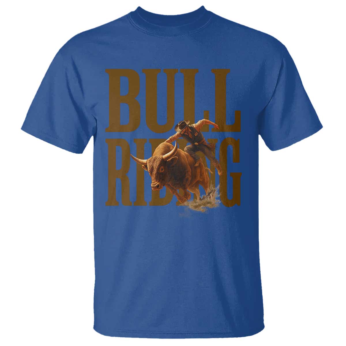 Bull Riding Cowboy Western Texas Rodeo Life T Shirt - Wonder Print Shop