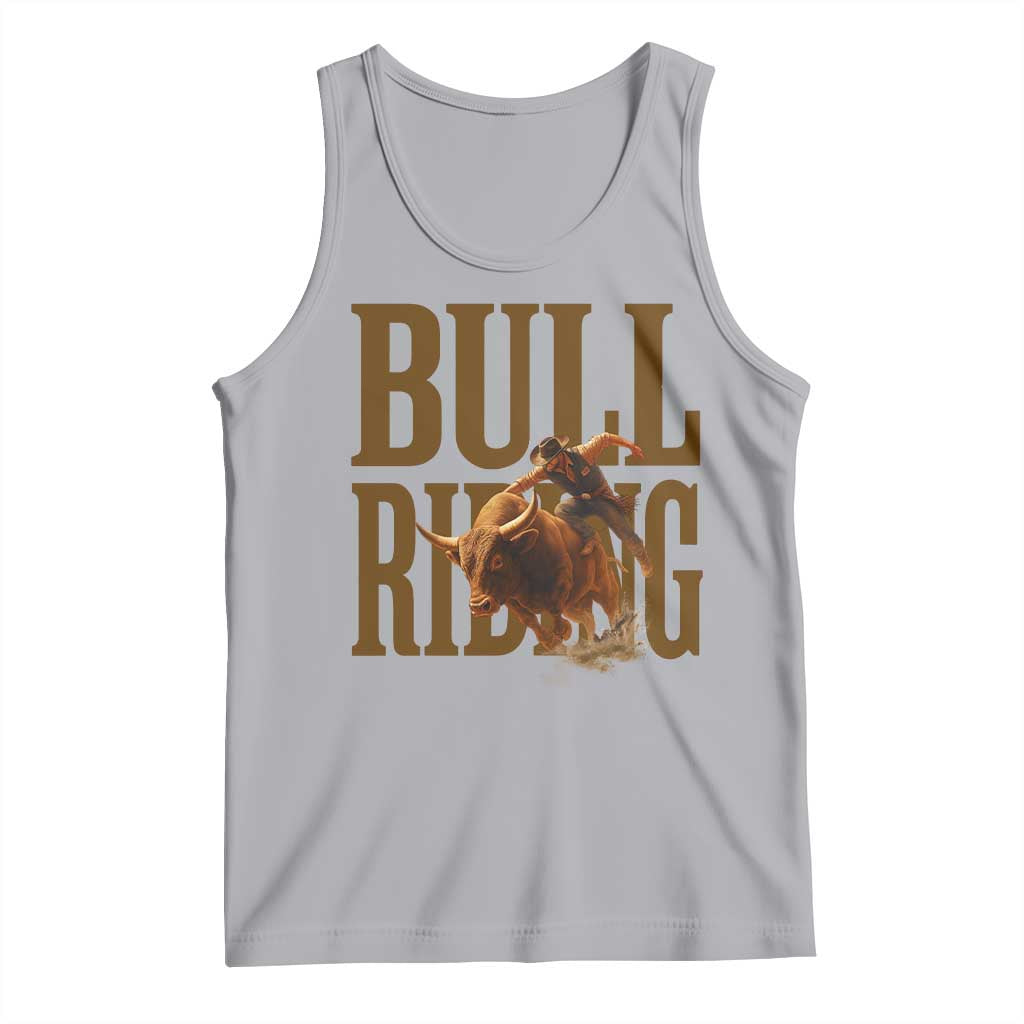 Bull Riding Cowboy Western Texas Rodeo Life Tank Top - Wonder Print Shop