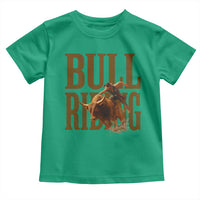 Bull Riding Cowboy Western Texas Rodeo Life Toddler T Shirt - Wonder Print Shop