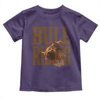 Bull Riding Cowboy Western Texas Rodeo Life Toddler T Shirt - Wonder Print Shop