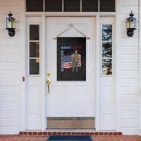 Patriotic Cowboy Garden Flag American Rodeo Daddy USA Rodeo Art - Wonder Print Shop