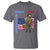 Patriotic Cowboy T Shirt American Rodeo Daddy USA Rodeo Art - Wonder Print Shop
