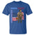Patriotic Cowboy T Shirt American Rodeo Daddy USA Rodeo Art - Wonder Print Shop