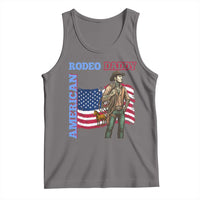 Patriotic Cowboy Tank Top American Rodeo Daddy USA Rodeo Art - Wonder Print Shop