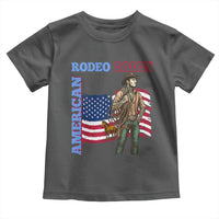 Patriotic Cowboy Toddler T Shirt American Rodeo Daddy USA Rodeo Art - Wonder Print Shop