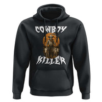 Cowboy Killer Halloween Skeleton Hoodie Gothic Western Art - Wonder Print Shop