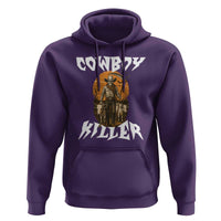 Cowboy Killer Halloween Skeleton Hoodie Gothic Western Art - Wonder Print Shop