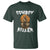 Cowboy Killer Halloween Skeleton T Shirt Gothic Western Art - Wonder Print Shop