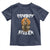 Cowboy Killer Halloween Skeleton Toddler T Shirt Gothic Western Art - Wonder Print Shop