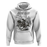 Halloween Skeleton Hoodie Are You Ready October 31 Rodeo Cowboy - Wonder Print Shop
