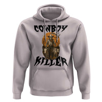 Halloween Skeleton Hoodie Cowboy Killer Spooky Western Horror Design - Wonder Print Shop