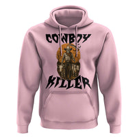 Halloween Skeleton Hoodie Cowboy Killer Spooky Western Horror Design - Wonder Print Shop