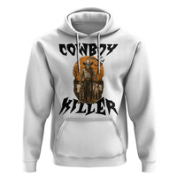 Halloween Skeleton Hoodie Cowboy Killer Spooky Western Horror Design - Wonder Print Shop