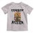 Halloween Skeleton Toddler T Shirt Cowboy Killer Spooky Western Horror Design - Wonder Print Shop