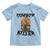 Halloween Skeleton Toddler T Shirt Cowboy Killer Spooky Western Horror Design - Wonder Print Shop