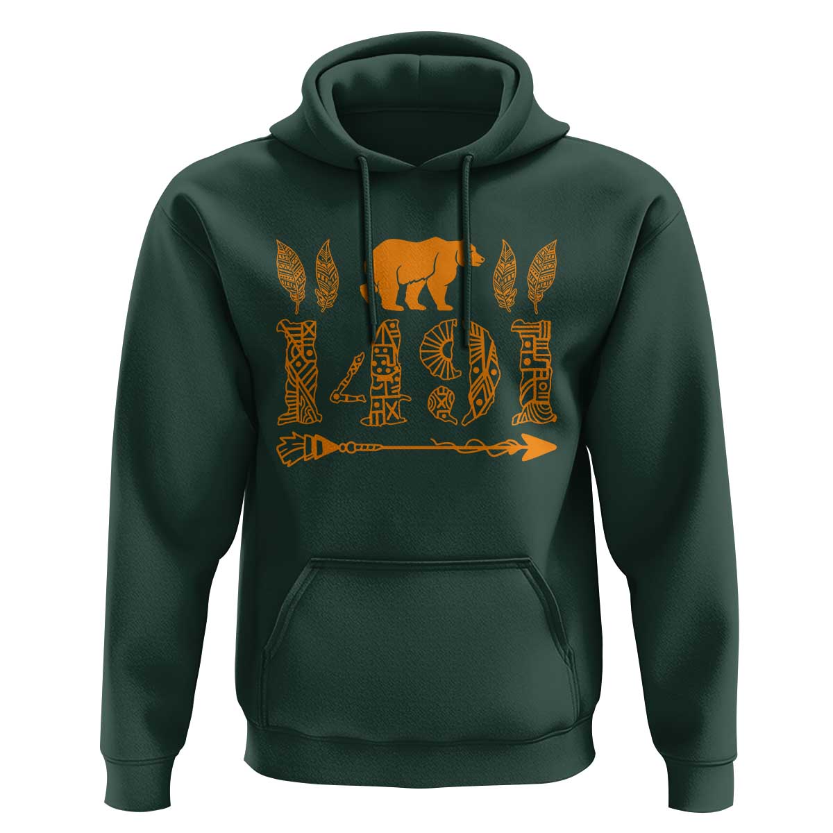 1491 Indigenous Peoples Day Hoodie Proud Native American Pride
