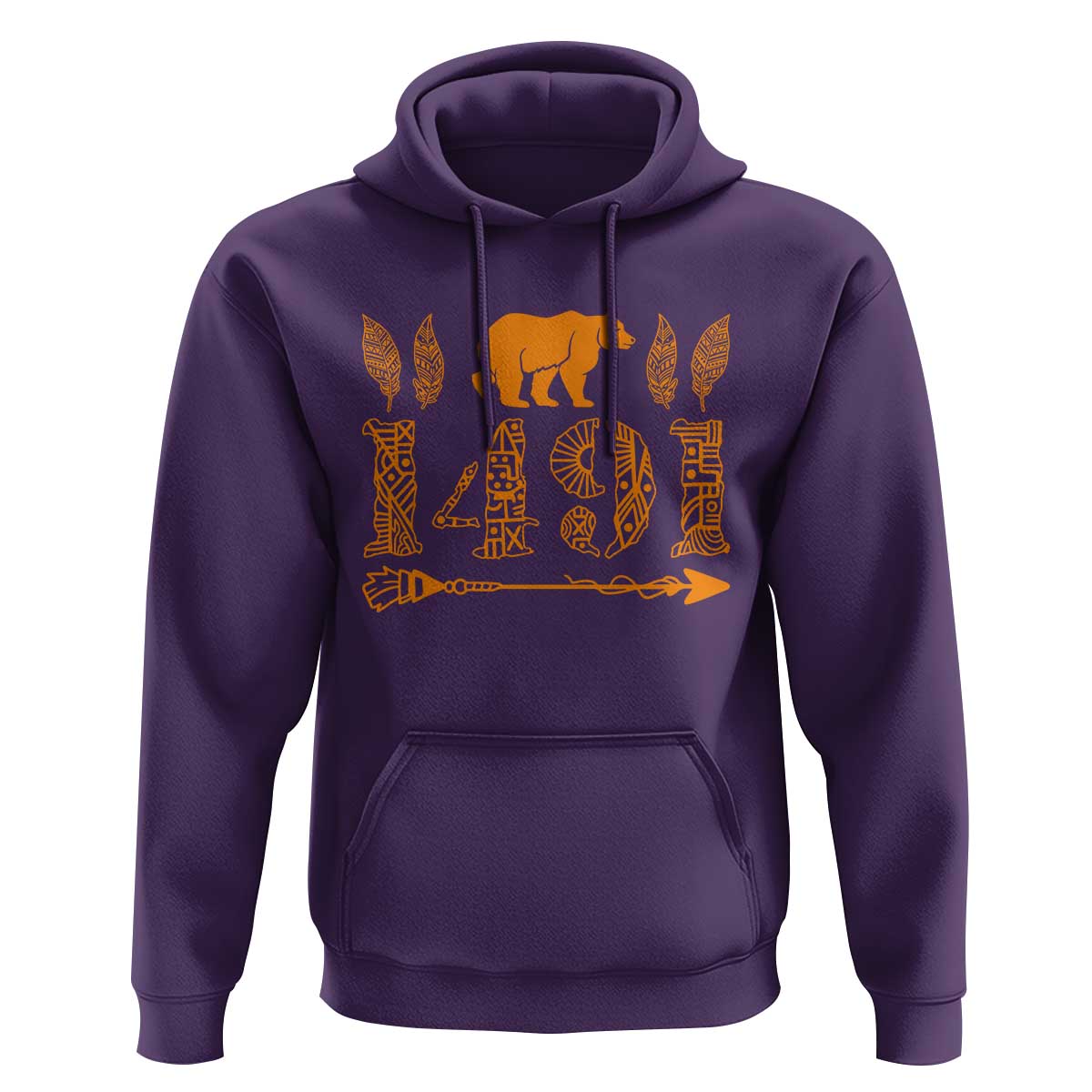 1491 Indigenous Peoples Day Hoodie Proud Native American Pride
