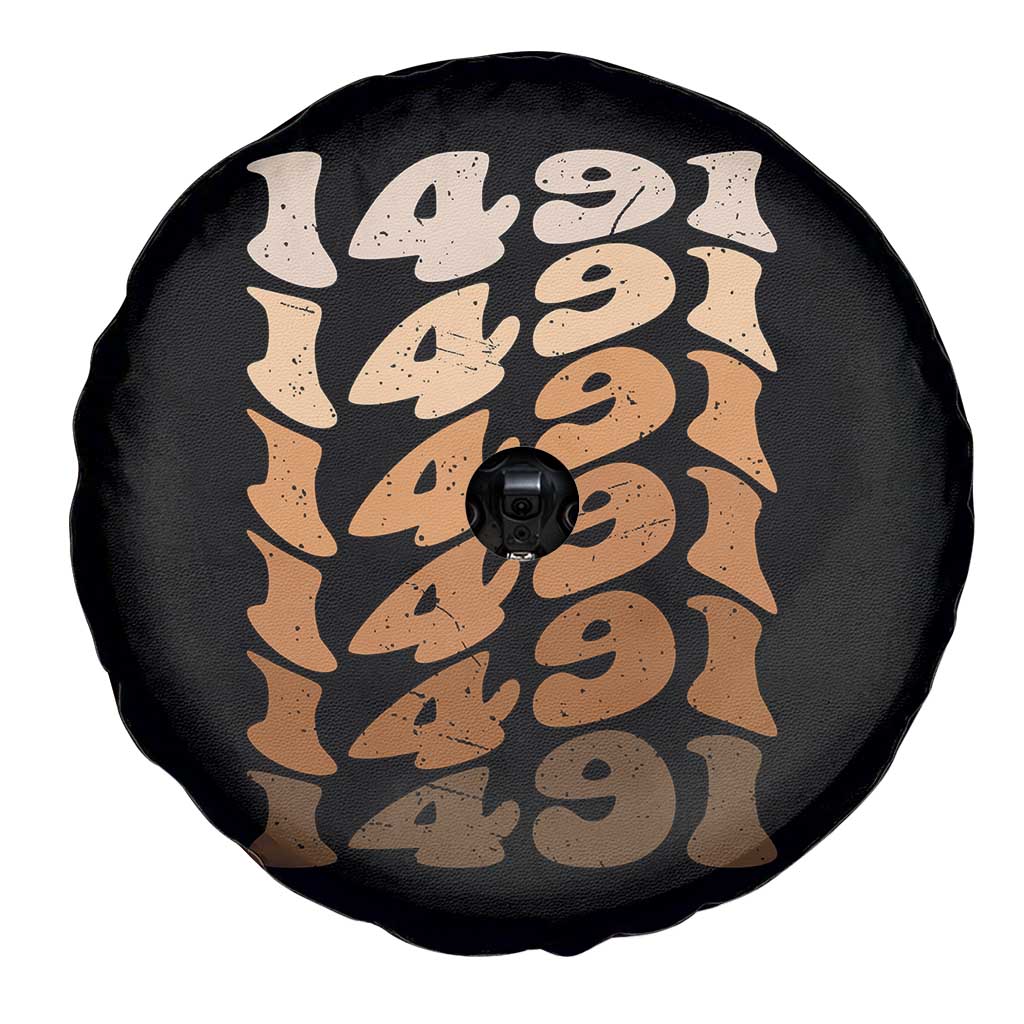 1491 Indigenous Peoples Day Spare Tire Cover Native American Heritage Pride