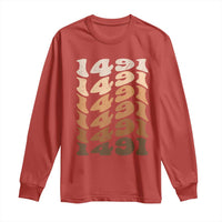 1491 Indigenous Peoples Day Long Sleeve Shirt Native American Heritage Pride