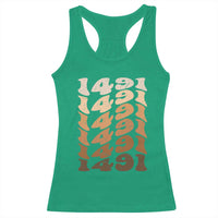 1491 Indigenous Peoples Day Racerback Tank Top Native American Heritage Pride