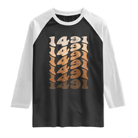 1491 Indigenous Peoples Day Raglan Shirt Native American Heritage Pride