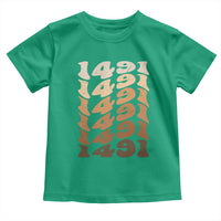 1491 Indigenous Peoples Day Toddler T Shirt Native American Heritage Pride