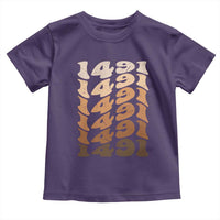 1491 Indigenous Peoples Day Toddler T Shirt Native American Heritage Pride
