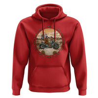 Native American Biker Gift Hoodie Skull Motorcycle Rider