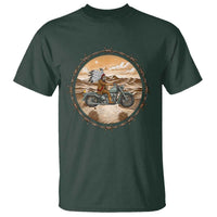 Native American Biker Gift T Shirt Skull Motorcycle Rider