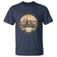 Native American Biker Gift T Shirt Skull Motorcycle Rider