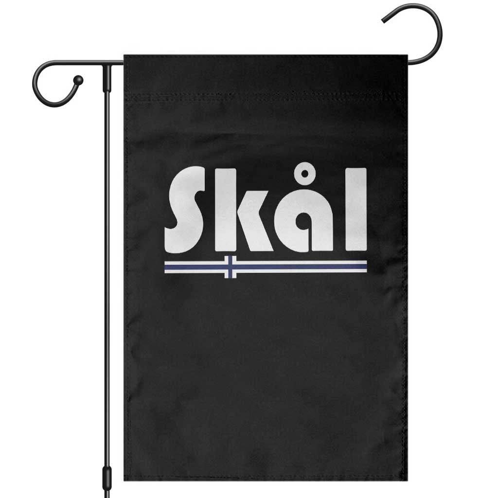 Vintage Norway Norge Skål Flag Graphic Garden Flag Proud Norwegian Fan