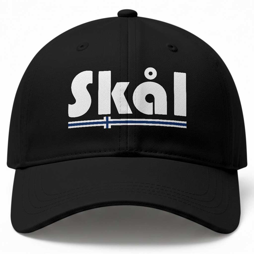 Vintage Norway Norge Skål Flag Graphic Baseball Cap Proud Norwegian Fan