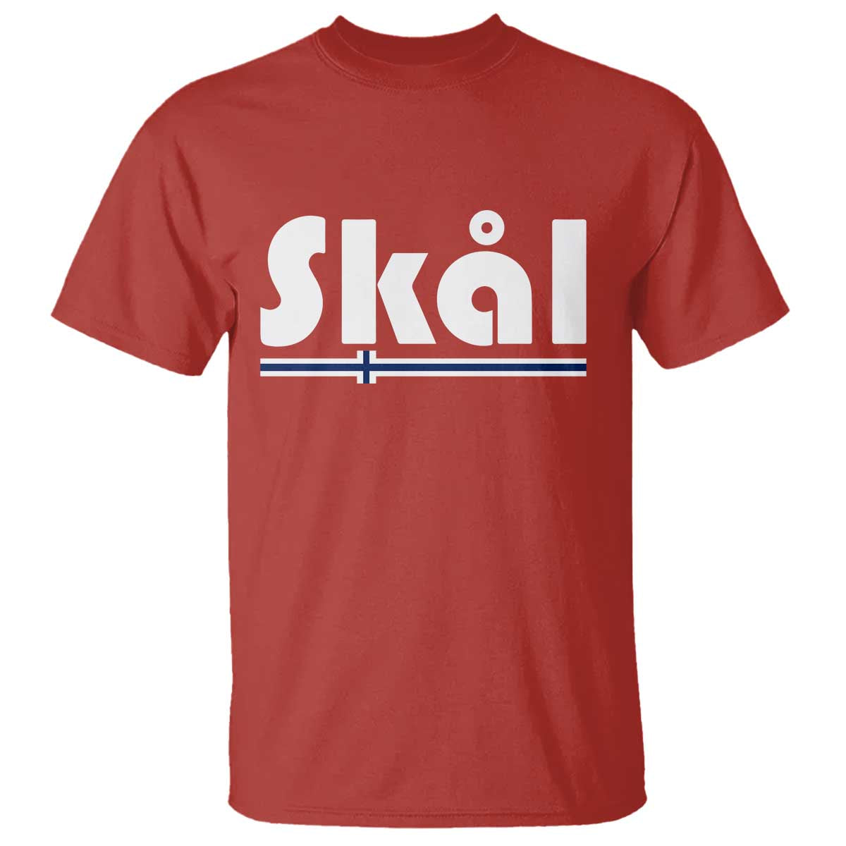 Vintage Norway Norge Skål Flag Graphic T Shirt Proud Norwegian Fan