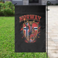 Funny Norway Norwegian Moose Garden Flag Soccer Fan Game Day Gift