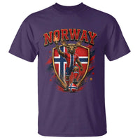 Funny Norway Norwegian Moose T Shirt Soccer Fan Game Day Gift