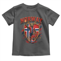 Funny Norway Norwegian Moose Toddler T Shirt Soccer Fan Game Day Gift