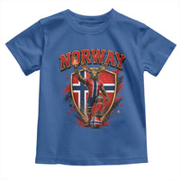 Funny Norway Norwegian Moose Toddler T Shirt Soccer Fan Game Day Gift