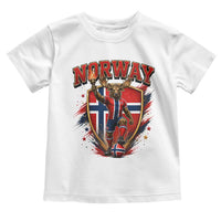 Funny Norway Norwegian Moose Toddler T Shirt Soccer Fan Game Day Gift