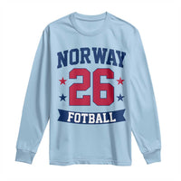 Vintage Norway Fotball Long Sleeve Shirt Norwegian Flag Game Day Fan Gift