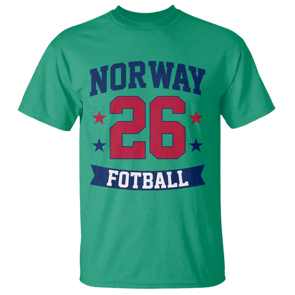 Vintage Norway Fotball T Shirt Norwegian Flag Game Day Fan Gift