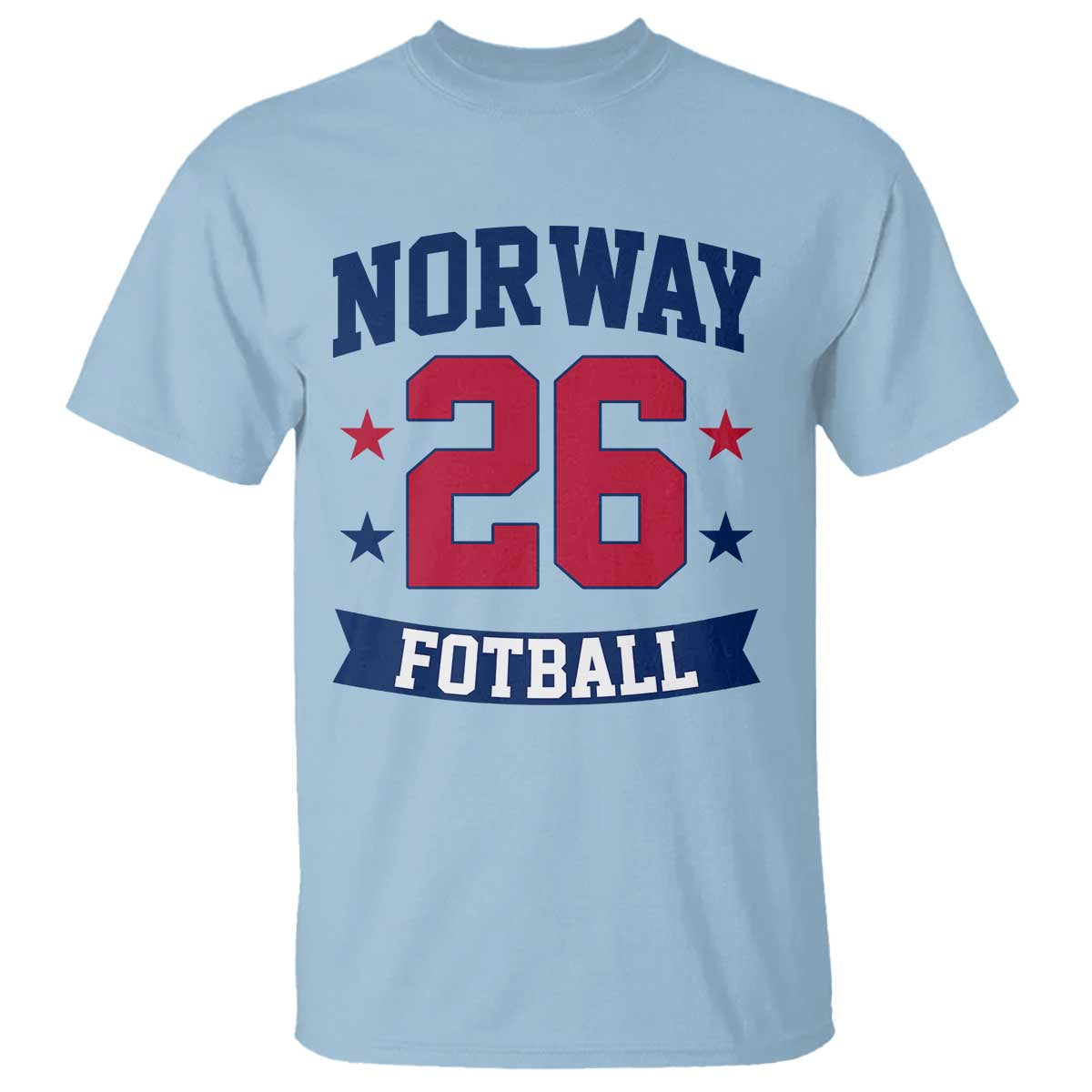 Vintage Norway Fotball T Shirt Norwegian Flag Game Day Fan Gift