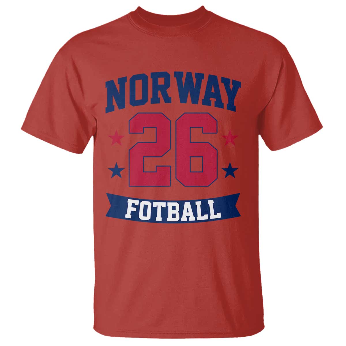 Vintage Norway Fotball T Shirt Norwegian Flag Game Day Fan Gift