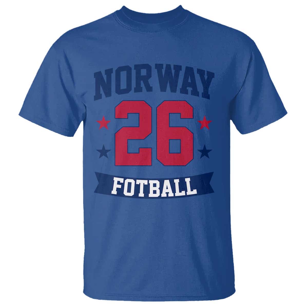 Vintage Norway Fotball T Shirt Norwegian Flag Game Day Fan Gift