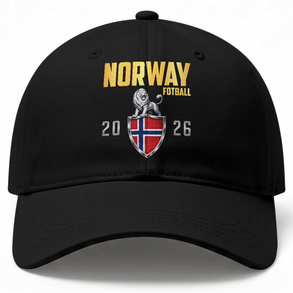 Vintage Norway Fotball Norwegian Supporter Gift Baseball Cap