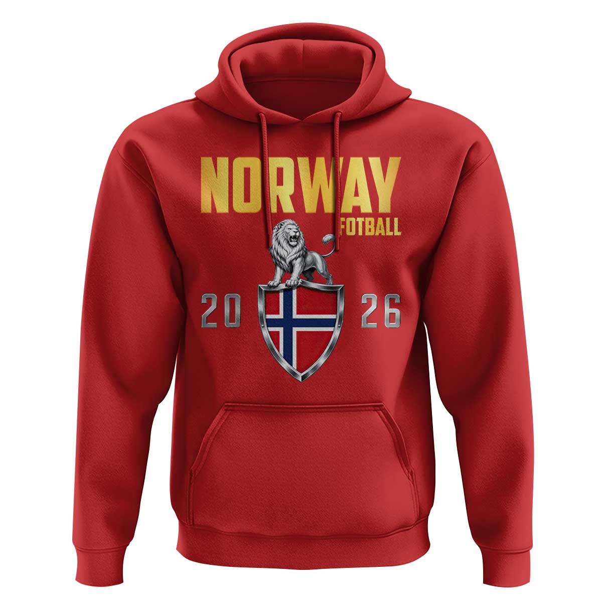 Vintage Norway Fotball Norwegian Supporter Gift Hoodie