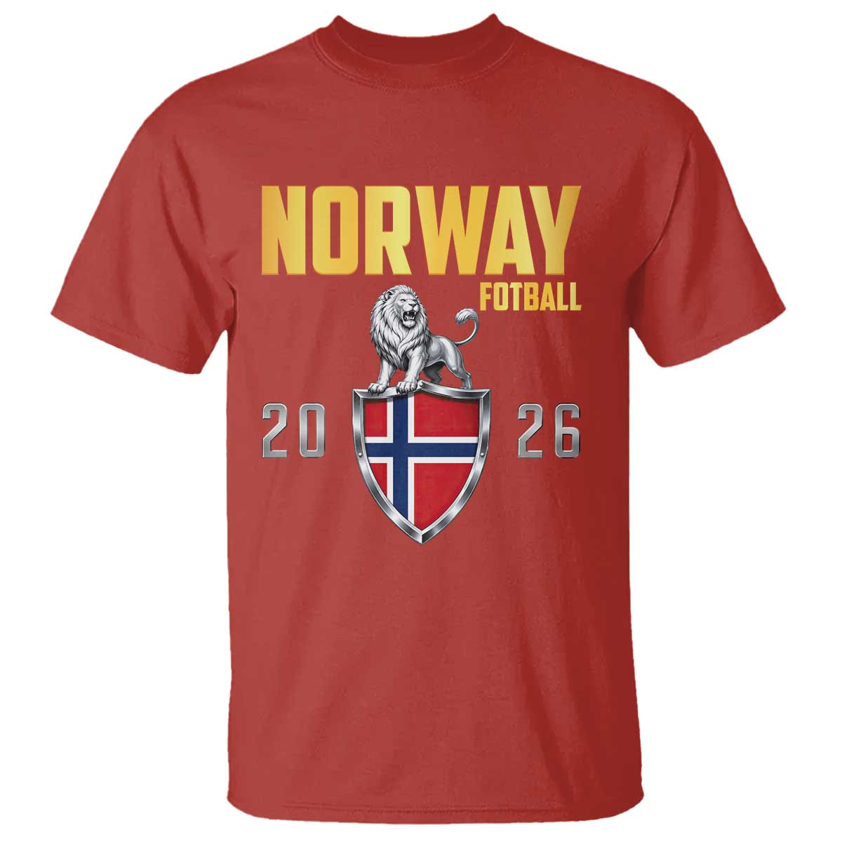 Vintage Norway Fotball Norwegian Supporter Gift T Shirt