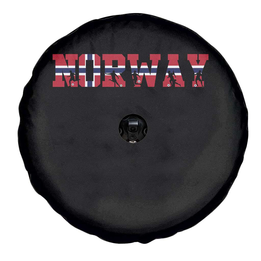 Vintage Norway Fotball Spare Tire Cover Scandinavian Pride Fan Gift