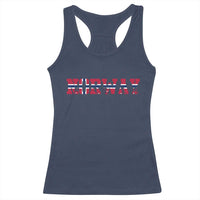 Vintage Norway Fotball Racerback Tank Top Scandinavian Pride Fan Gift